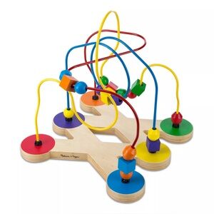 Colorful Wooden Bead Maze Toy